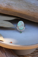 Load image into Gallery viewer, Australian Variscite + Chrysoprase Ring - Size 7
