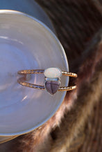 Load image into Gallery viewer, Australian Opal + Willow Creek Jasper Cuff
