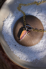 Load image into Gallery viewer, LIBRA Necklace - Australian Pipe Opal + Pink Tourmaline
