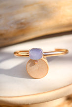 Load image into Gallery viewer, Purple Chalcedony Cuff - Large
