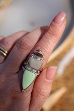 Load image into Gallery viewer, Triple Stone Ring- Size 7.25
