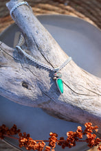 Load image into Gallery viewer, Australian Opal + Emerald Rose Variscite Necklace
