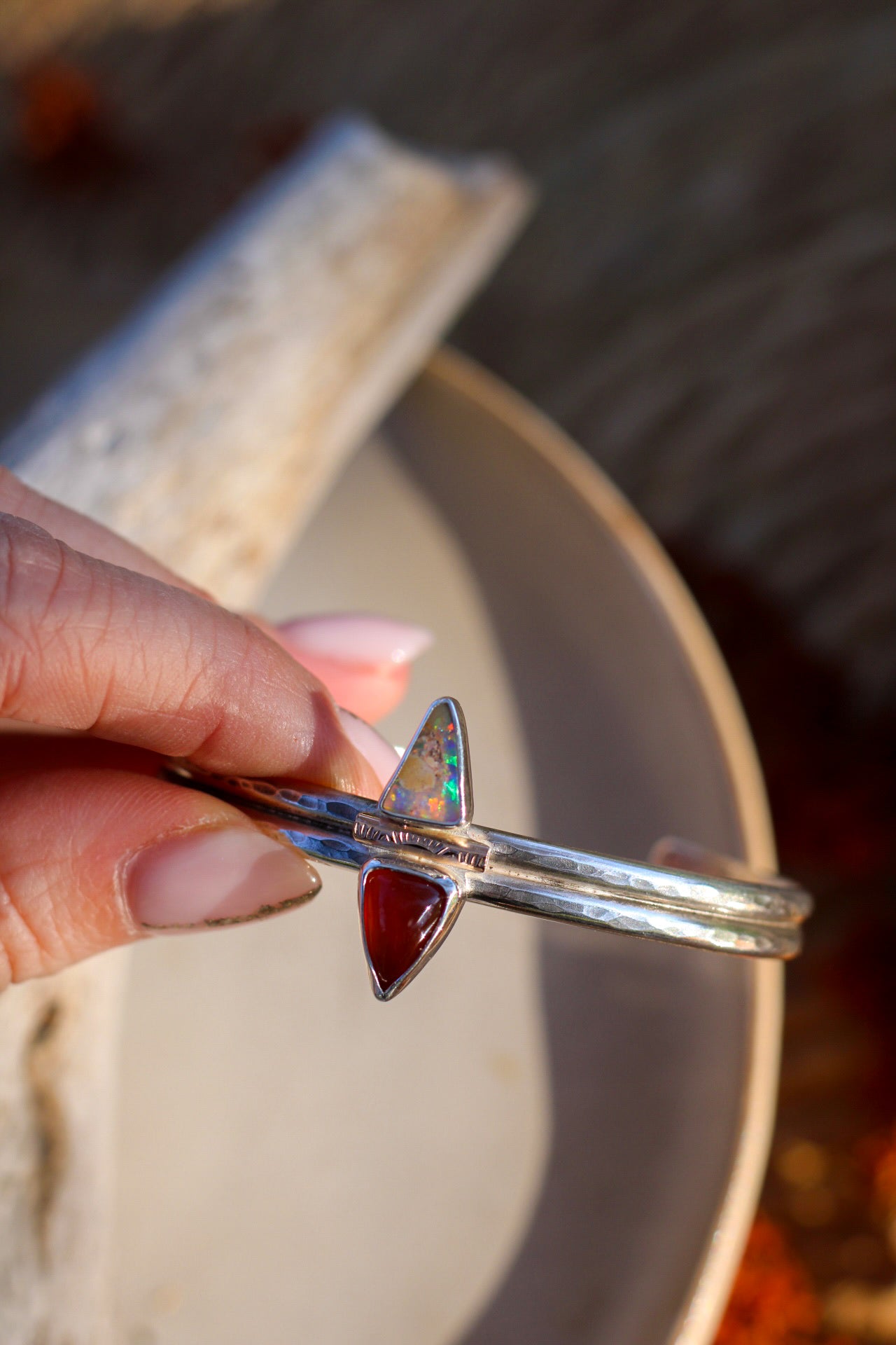 VASSER(バッサー)Rising Sun Bangle Silver(ライジングサン