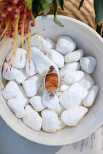 Load image into Gallery viewer, Bruneau Jasper + Sunstone Ring - Size 7.25
