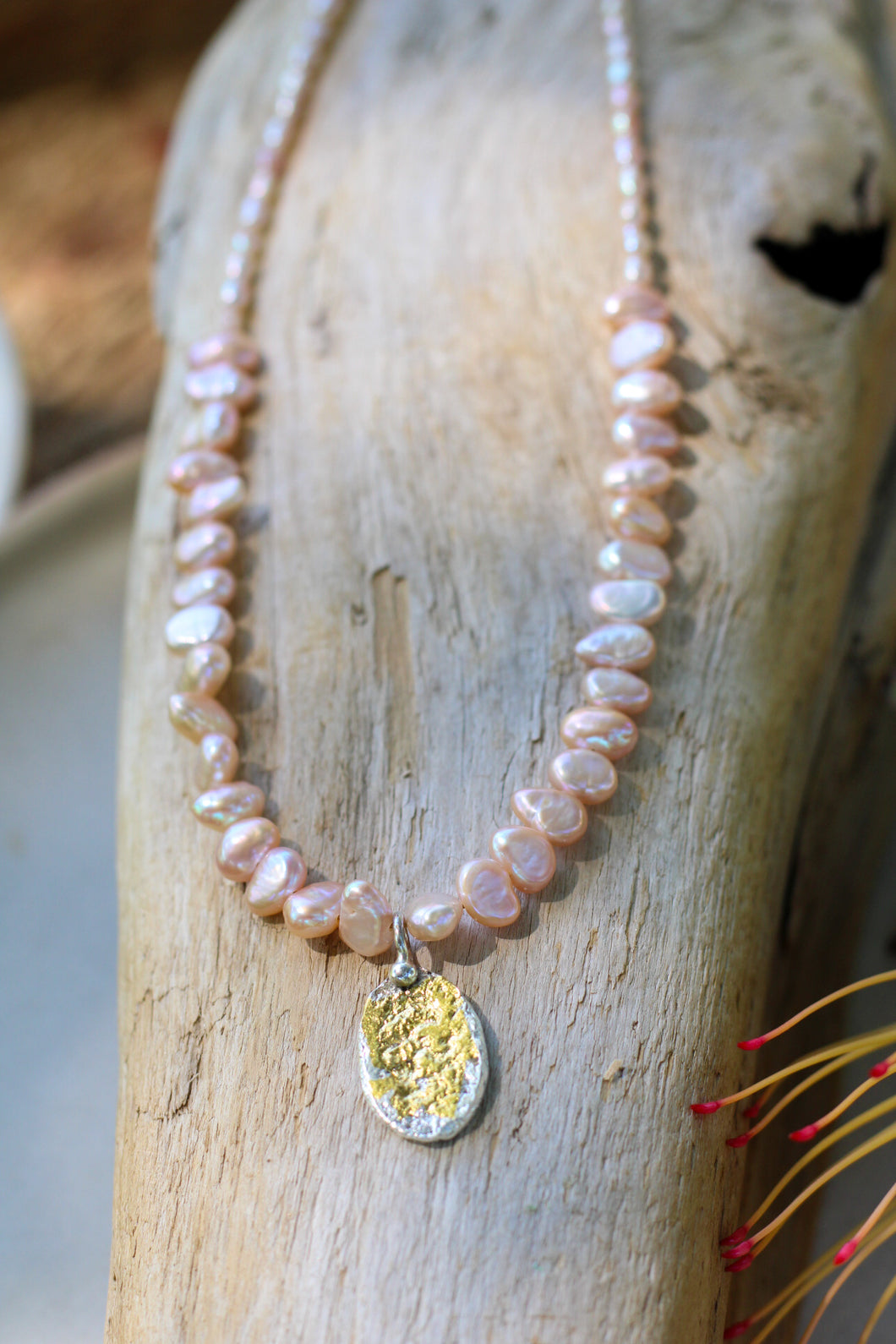 Pearl Beaded Necklace