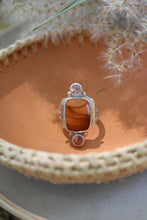 Load image into Gallery viewer, Bruneau Jasper + Sunstone Ring - Size 7.25
