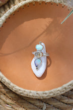 Load image into Gallery viewer, Triple Stone Ring - Size 6
