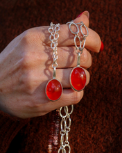 Load image into Gallery viewer, Carnelian Sunshine Necklace - 16 1/2 Inches
