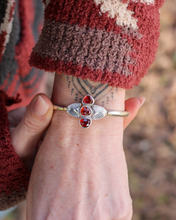 Load image into Gallery viewer, Garnet Cuff
