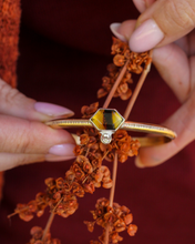 Load image into Gallery viewer, Montana Agate + Citrine Apatite Cuff
